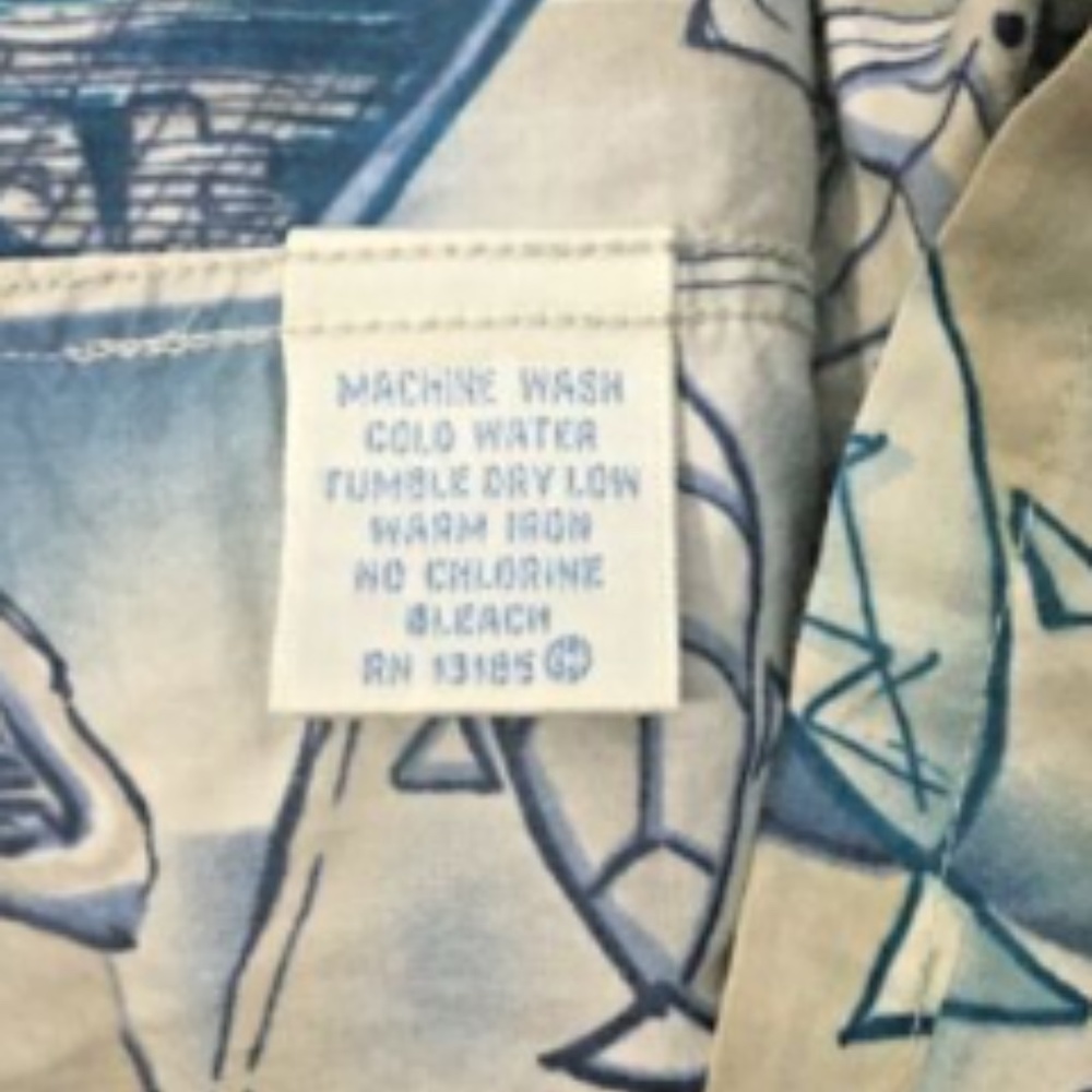 Vintage Mens Hawaiian Shirt - Picture 5 of 7